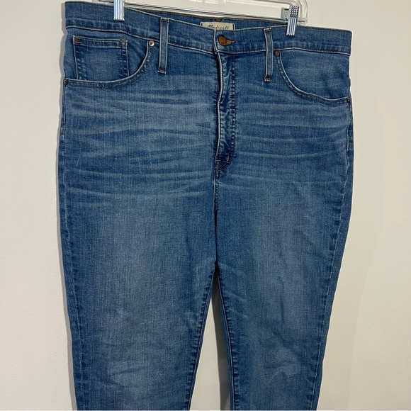 Madewell 11" High-Rise Skinny Jeans in Maricopa Wash Size 34 - Picture 3 of 12